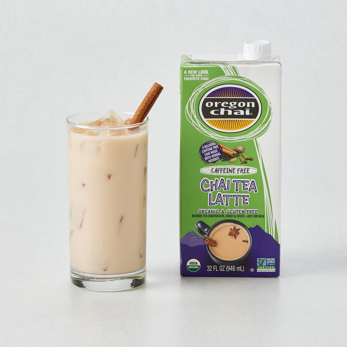 Oregon Chai Caffeine Free Chai Tea Latte Concentrate